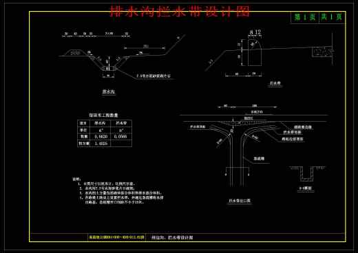 Z高速公路路面路基及排水设计缩略图