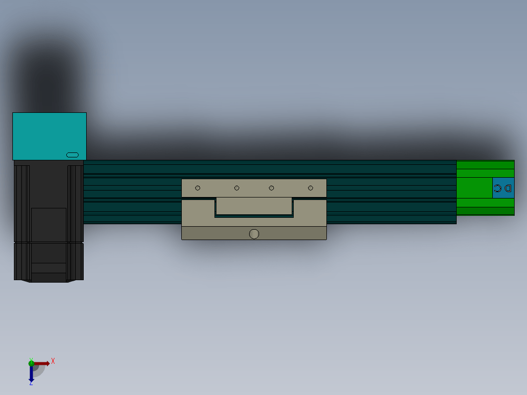 不锈钢滑轨滑台模组DC64-TB-MG-P（100-6000mm）