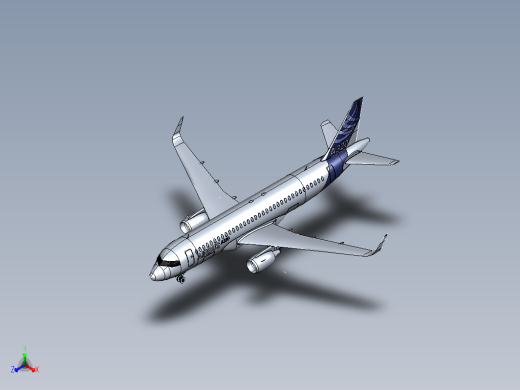 1086空中客车客机CATIAV5R21设计缩略图