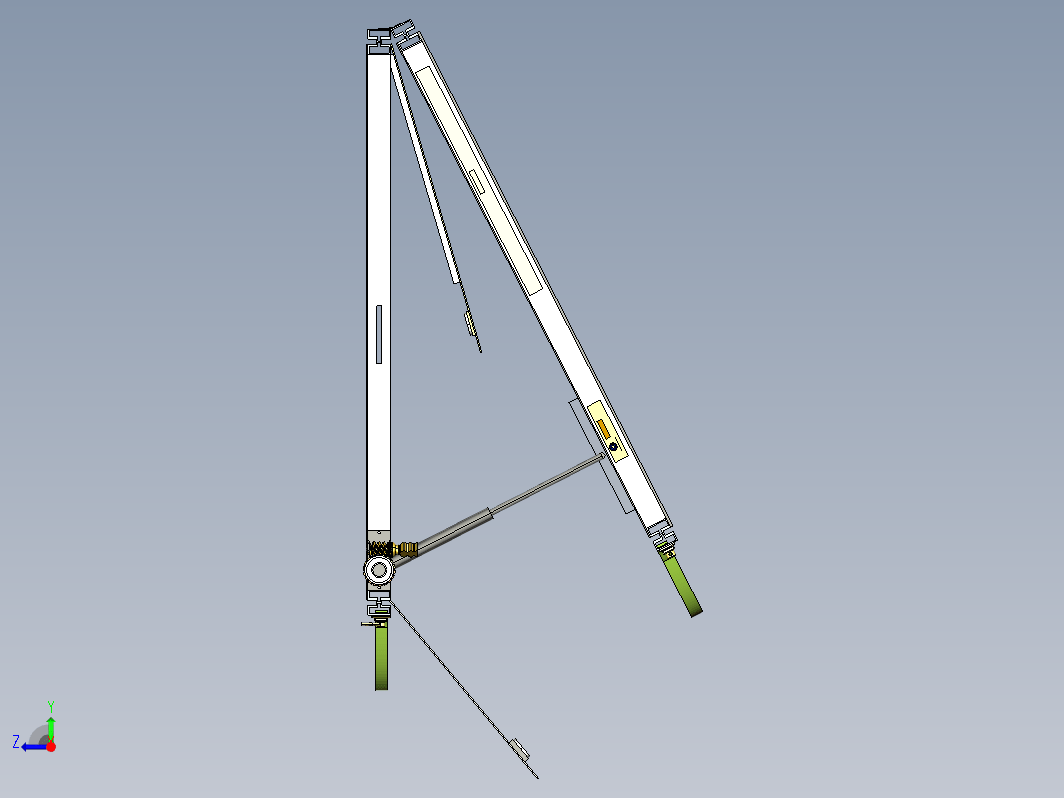 多功能可折叠画图板（3D+CAD+说明书）