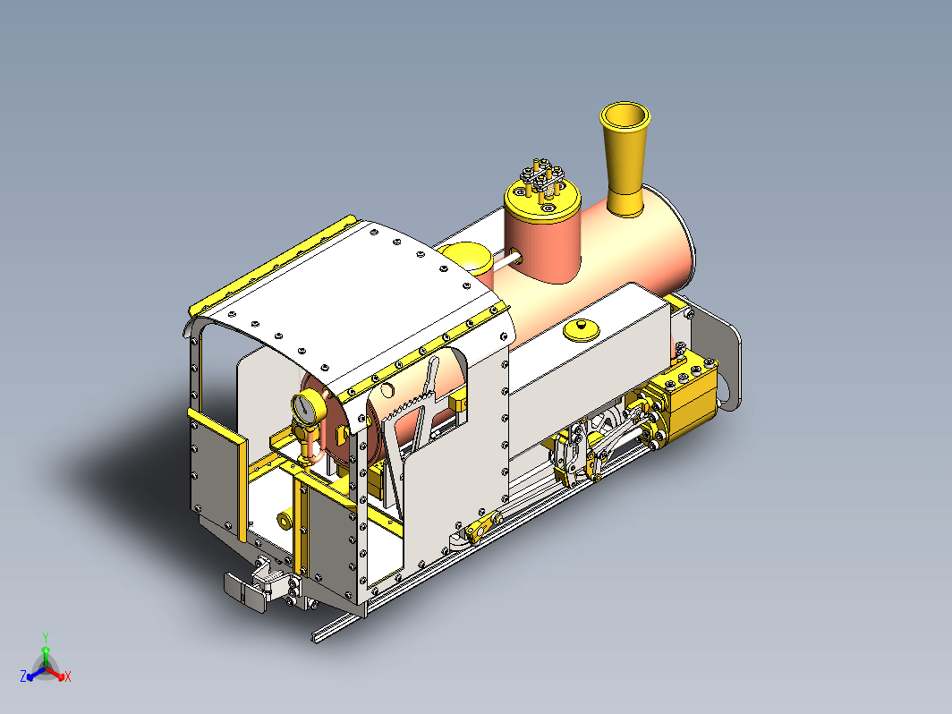 蒸汽火车（蒸汽机）