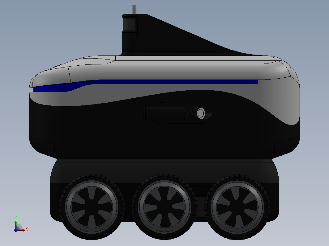 B型自动侦察车
