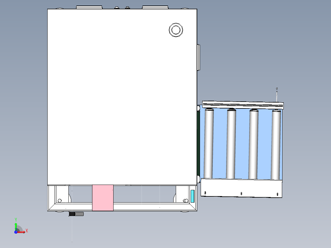 贴膜检测设备，四轴机械手吸取TP Mylar，撕膜，下CCD拍照