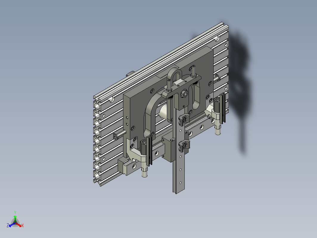 快速抓取机构+3D模型_914