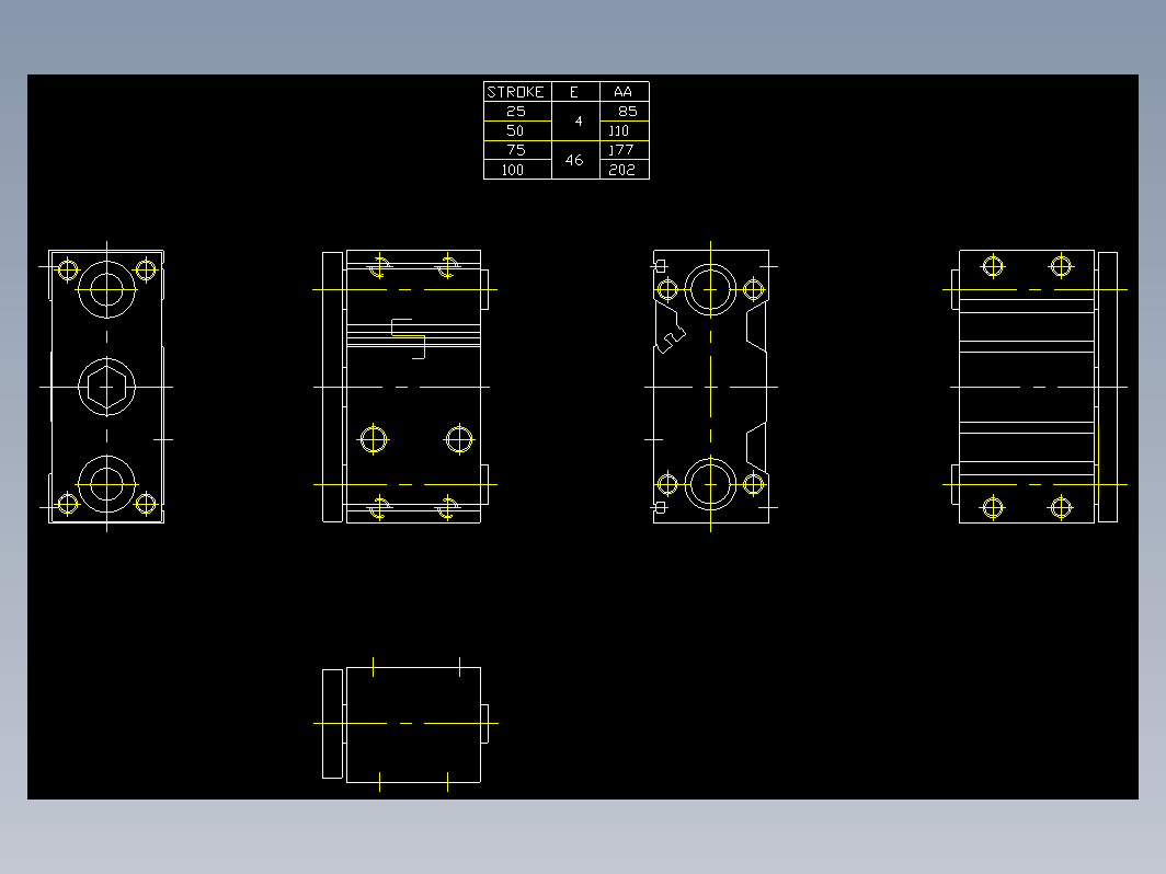 气缸 mgq50