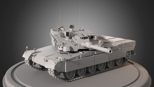 K2 Black Panther简易坦克缩略图