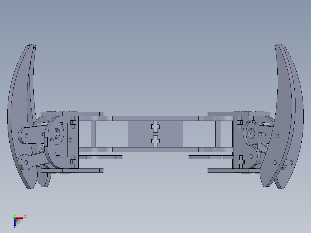 Spider_Bot v1四足行走机构