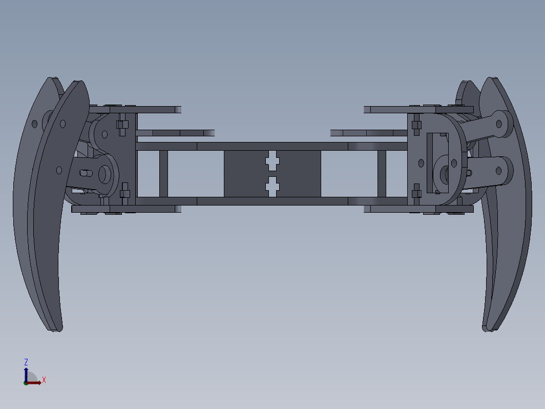 Spider_Bot v1四足行走机构