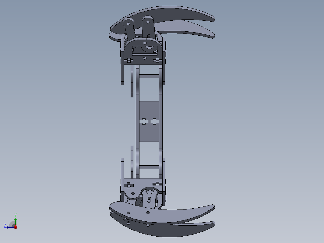 Spider_Bot v1四足行走机构