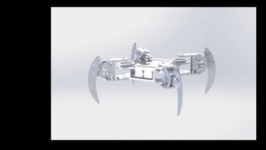 Spider_Bot v1四足行走机构缩略图