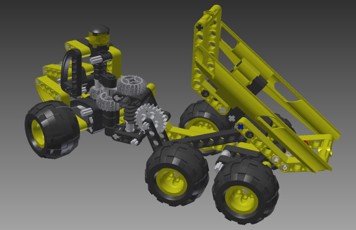 乐高Lego Technic-8451翻斗车缩略图