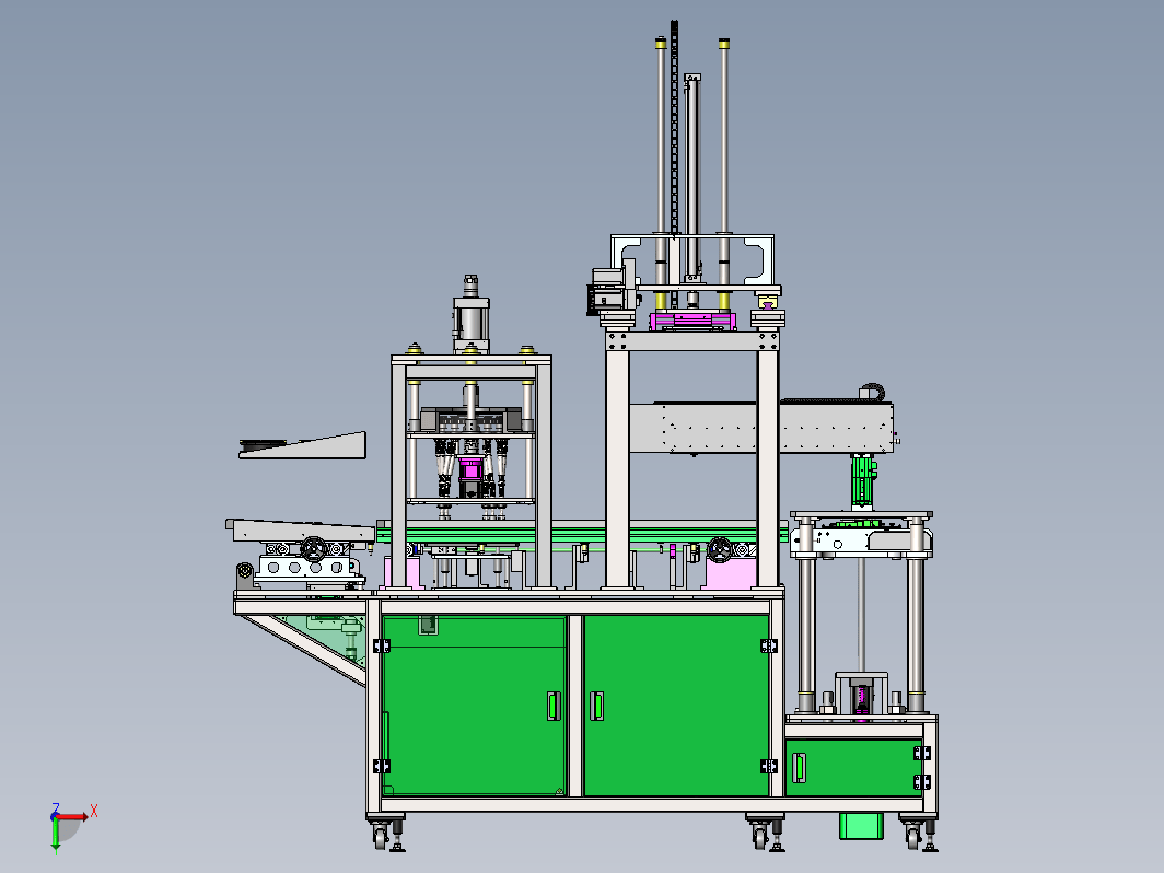 量产全自动组装设备（自动取载具）