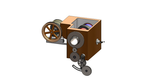 完整的车床 3D缩略图