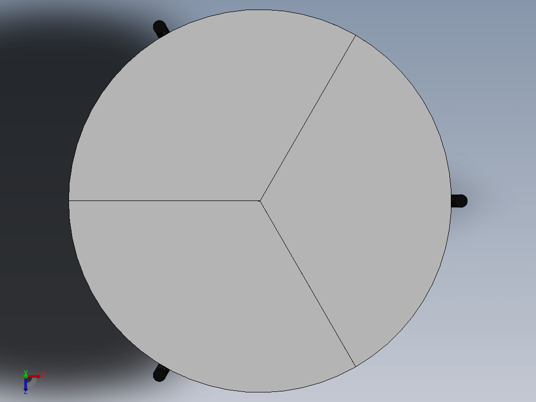 Solidworks 中的可折叠桌子