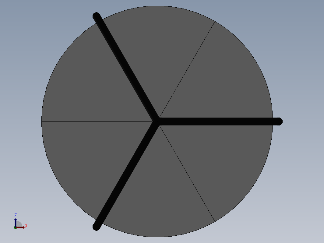 Solidworks 中的可折叠桌子