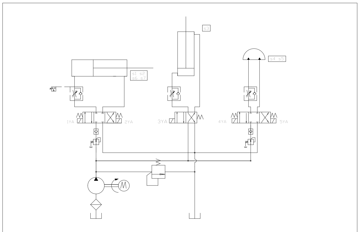 机械手-液压机械手CAD+说明