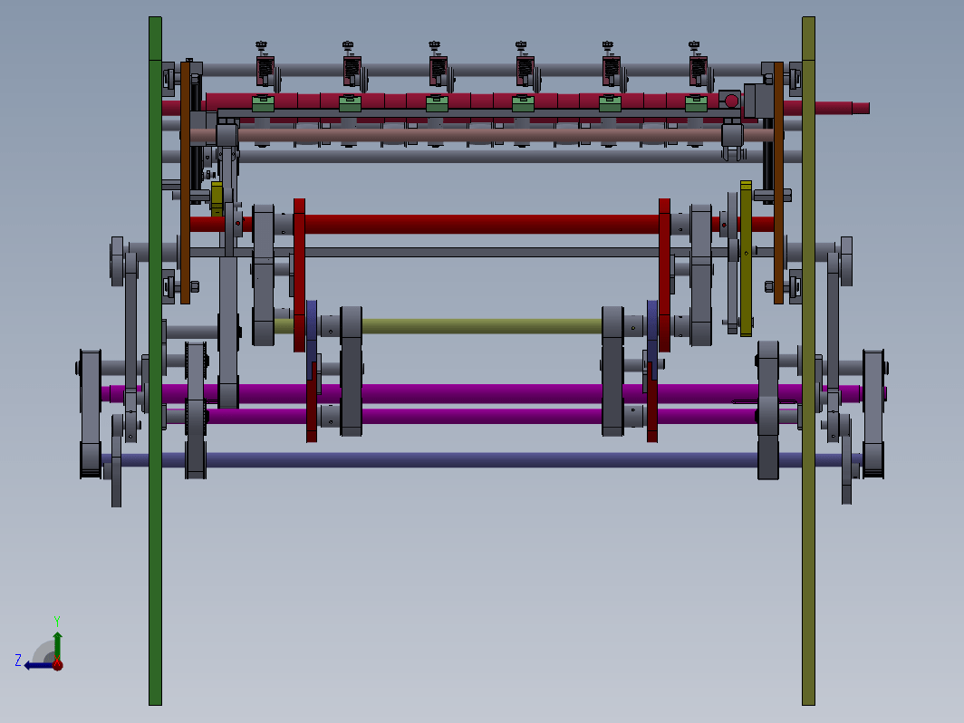 印刷接纸结构设计三维SW+CAD+说明书