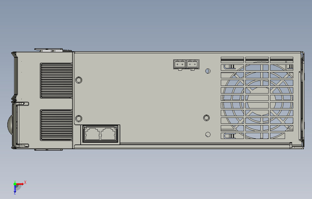 高性能多机传动驱动器STEP_B00(MD810-20M4T45G010+整机外形图)