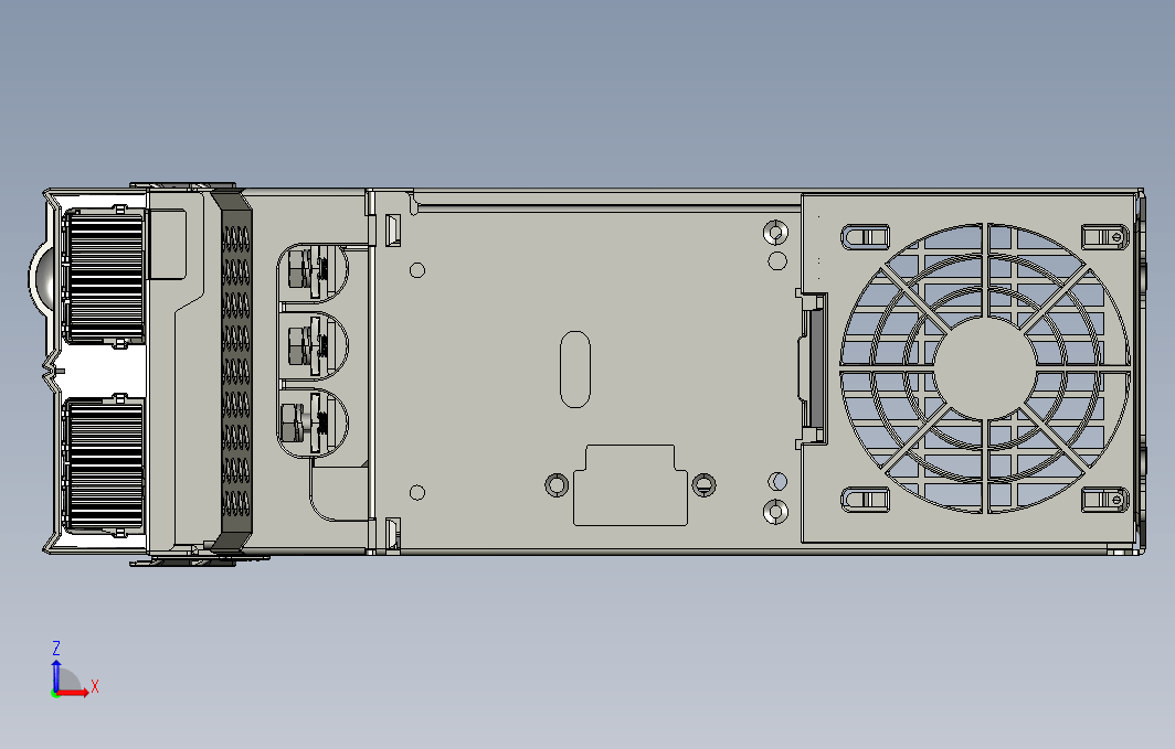 高性能多机传动驱动器STEP_B00(MD810-20M4T45G010+整机外形图)