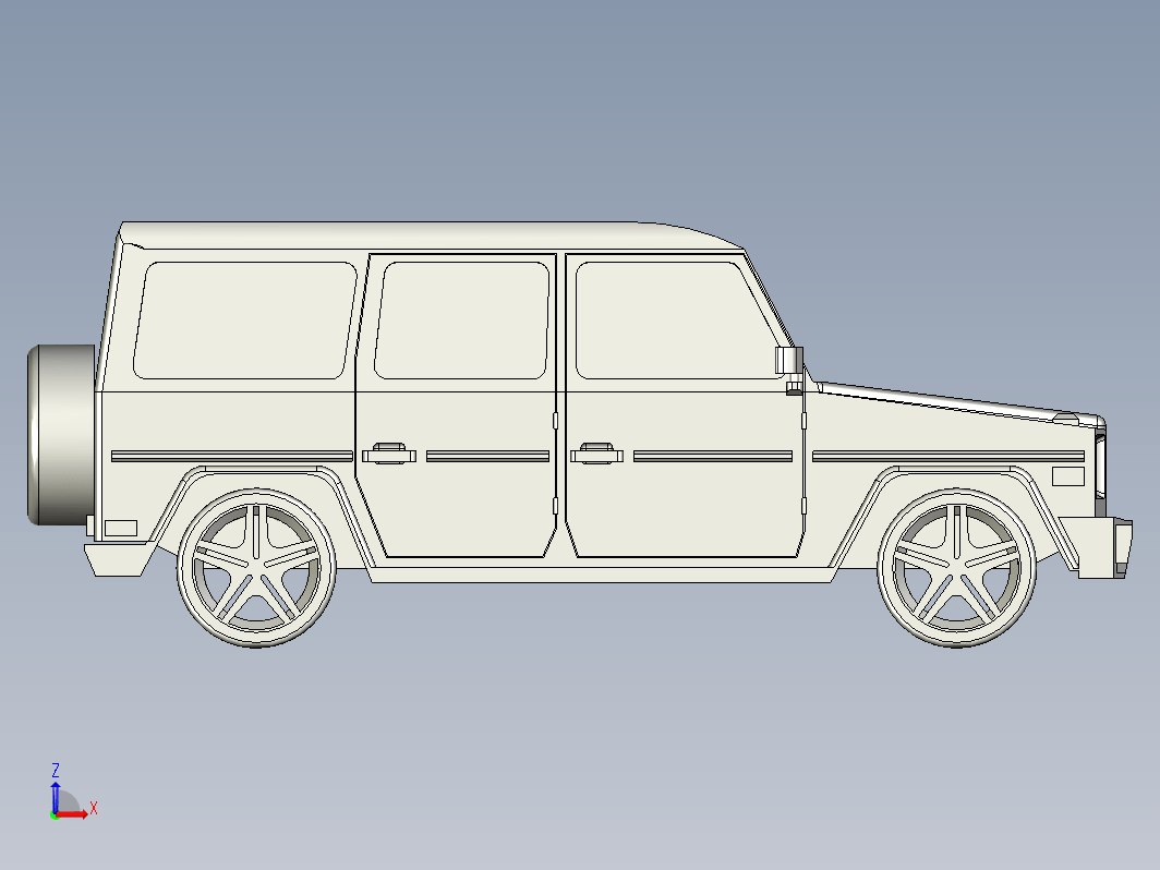 Mercedes-Benz G-Wagon货车