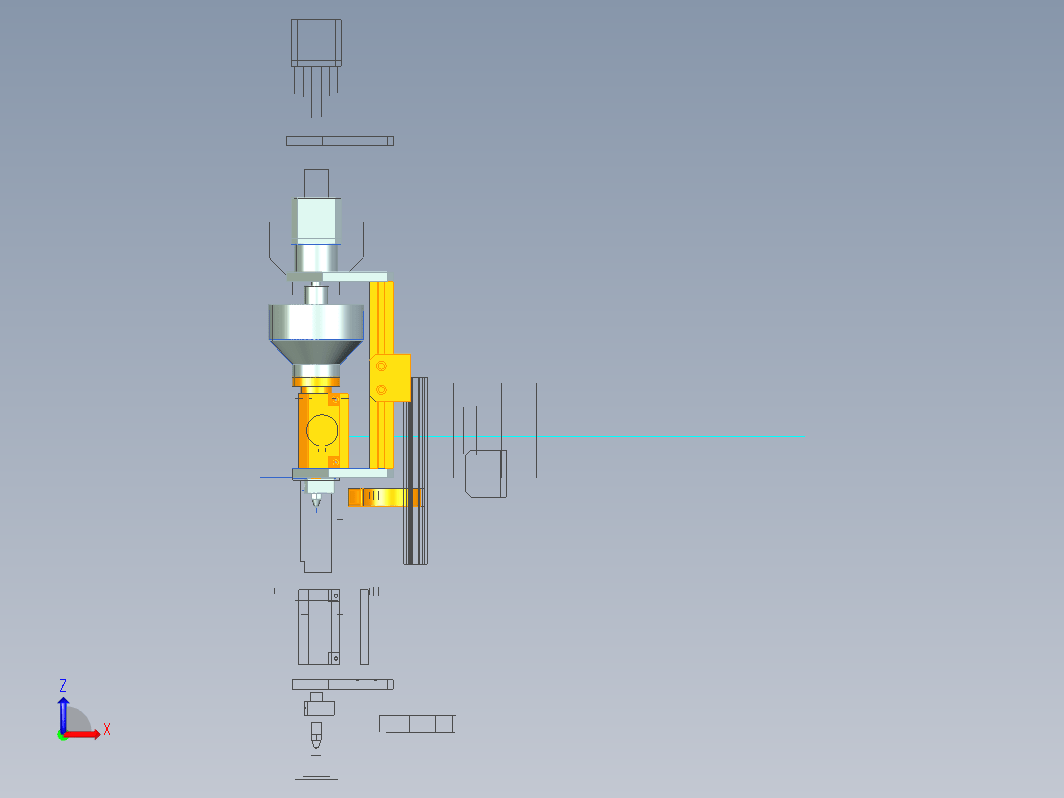 塑料颗粒3D打印机喷头 巧克力3D打印机喷头