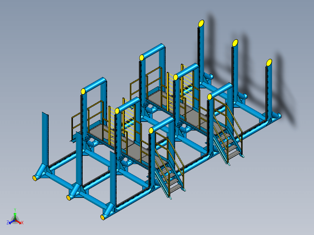 Pipe rack管廊梯架