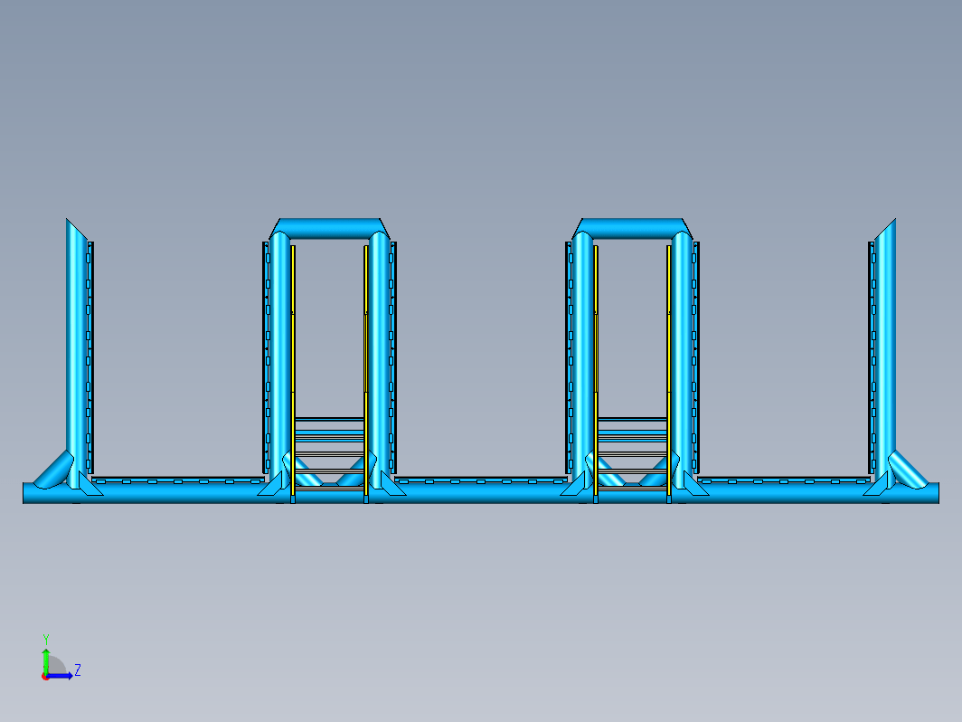 Pipe rack管廊梯架