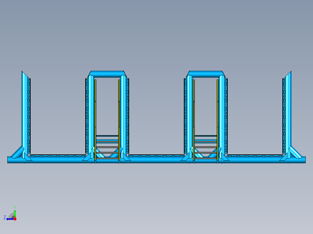 Pipe rack管廊梯架