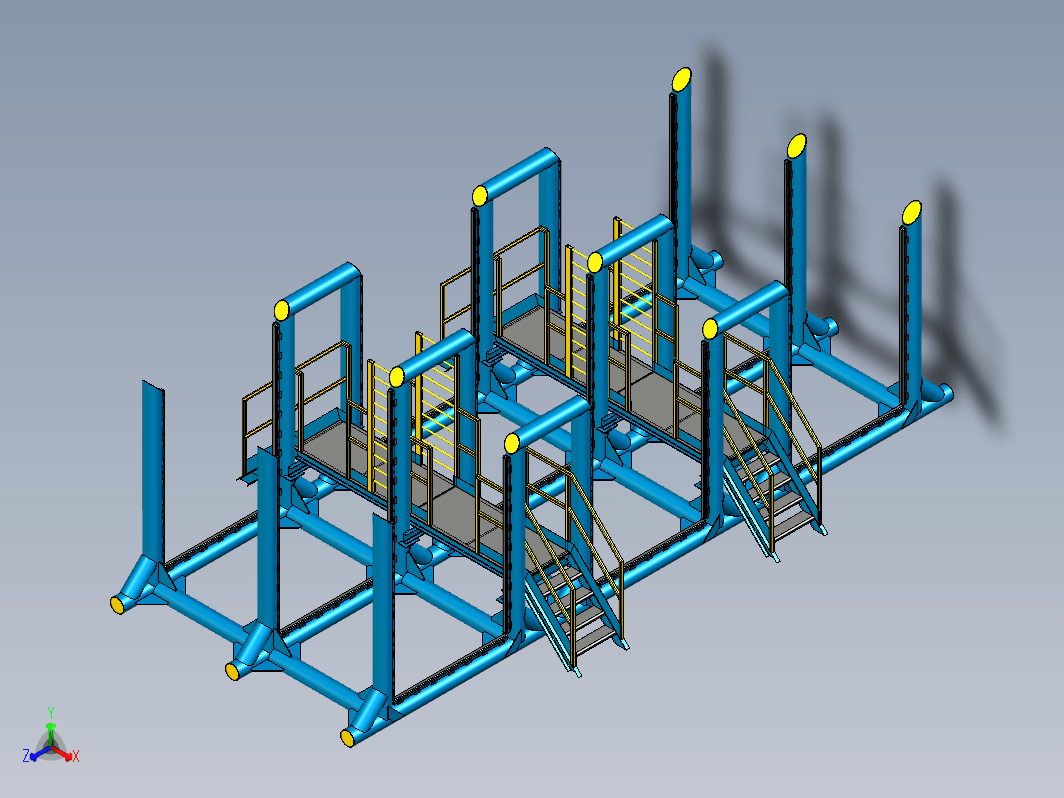 Pipe rack管廊梯架