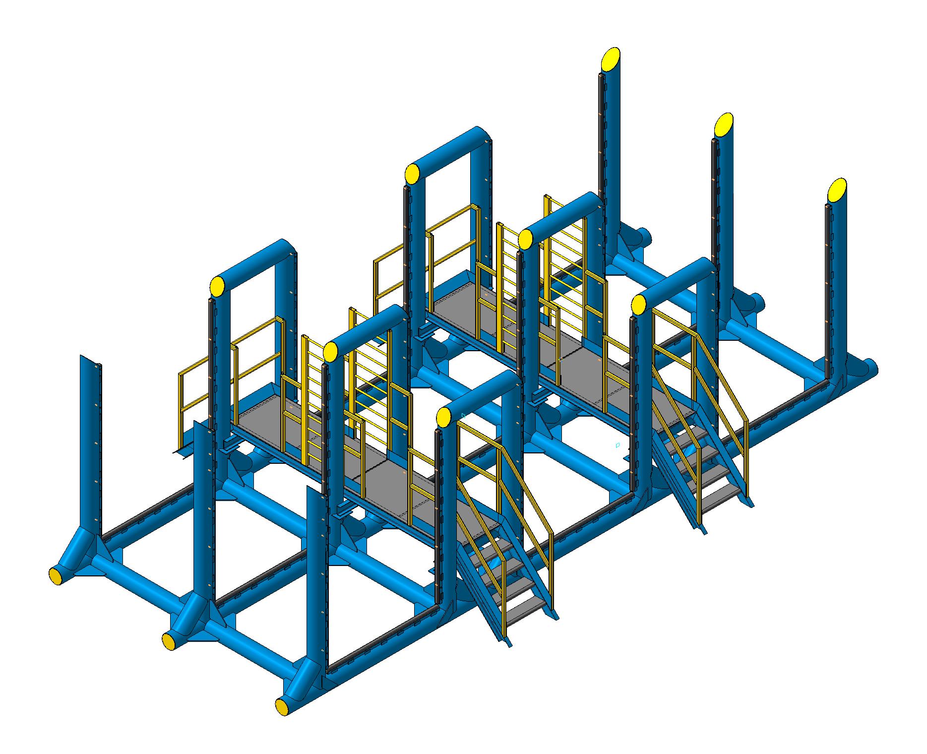 Pipe rack管廊梯架