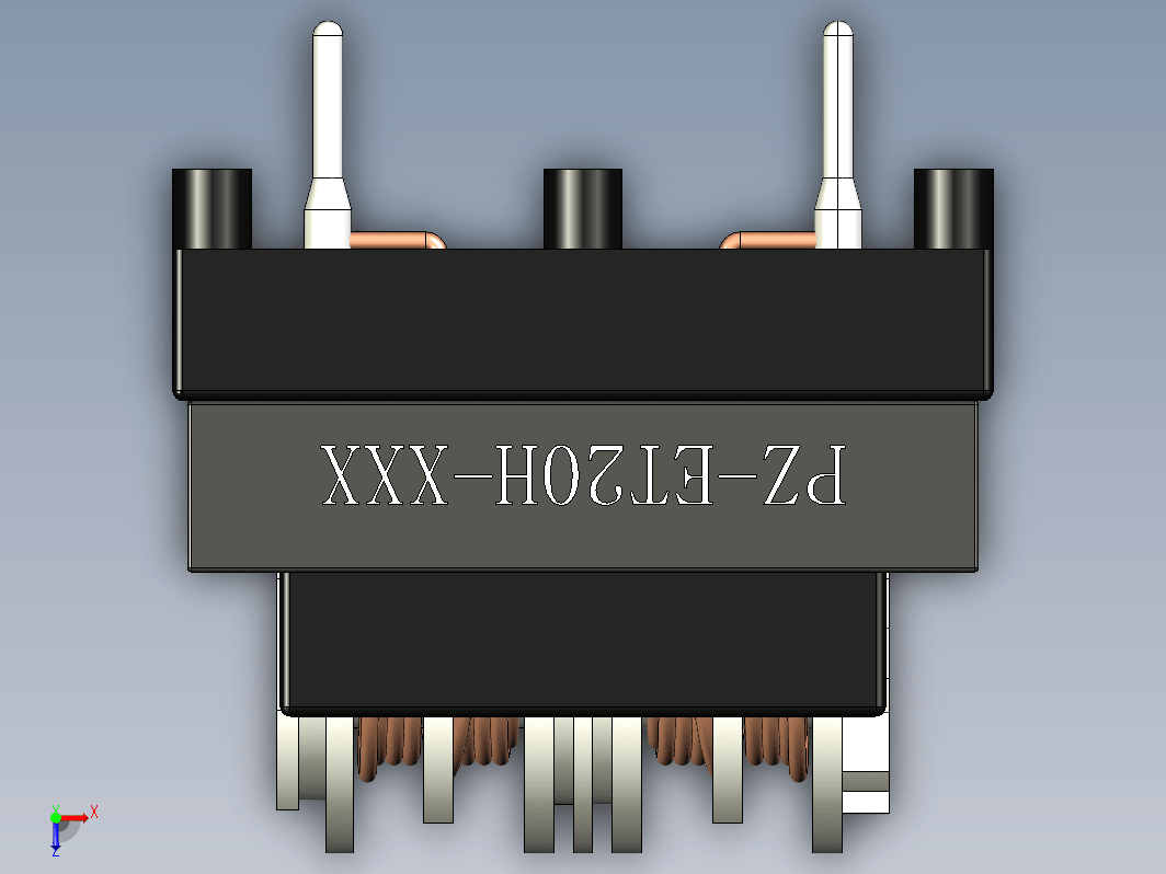 PZ-ET20卧式共模扼流圈滤波器