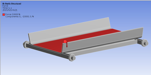 有轨装车机机行走机构设计分析 （论文 三维 二维图）缩略图