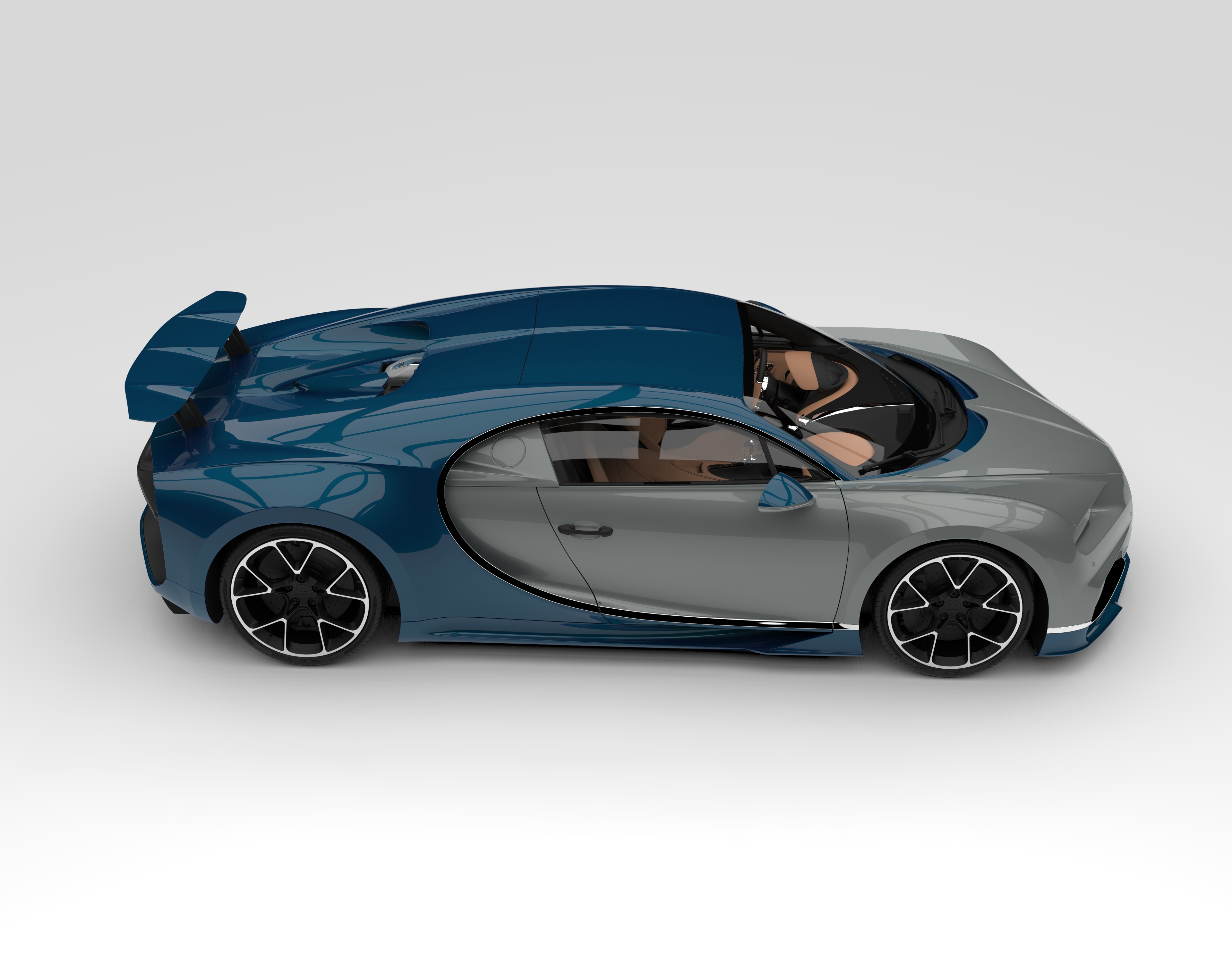 bugatti chiron 2016跑车造型