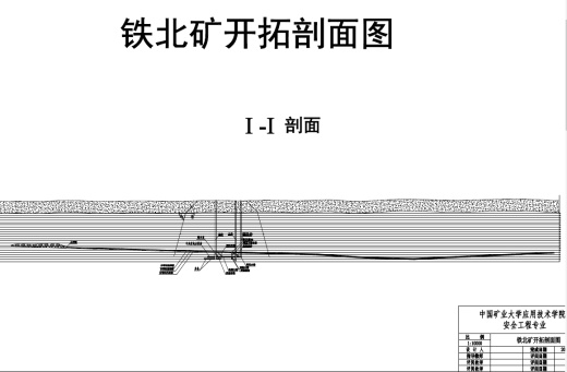 铁北煤矿 1.8 Mta新井通风安全设计+CAD+说明书缩略图