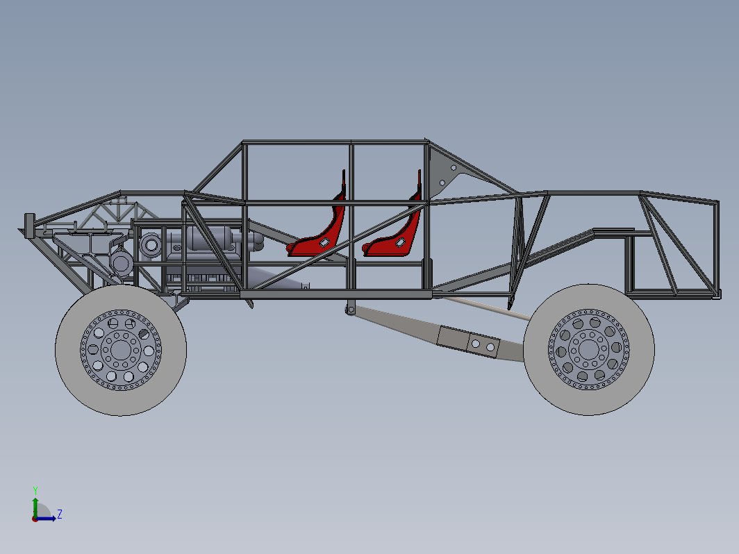 Titan Prerunner越野车框架