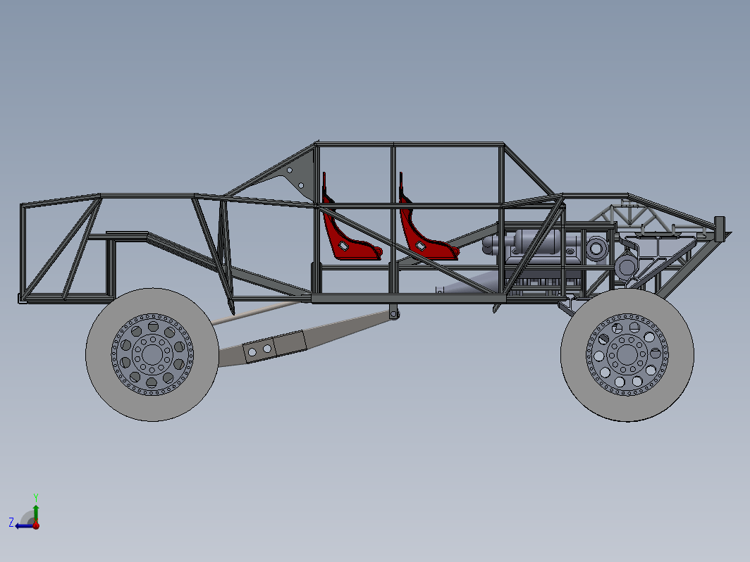 Titan Prerunner越野车框架