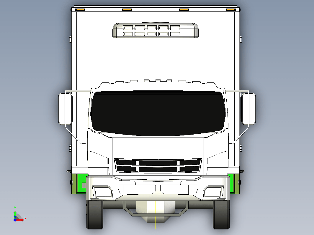 冷藏车货车 IZUZU elf 200