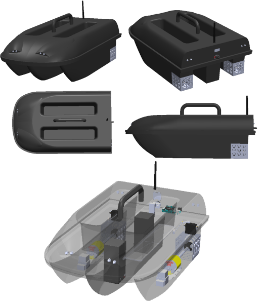 RC Bait Boat遥控小船艇缩略图