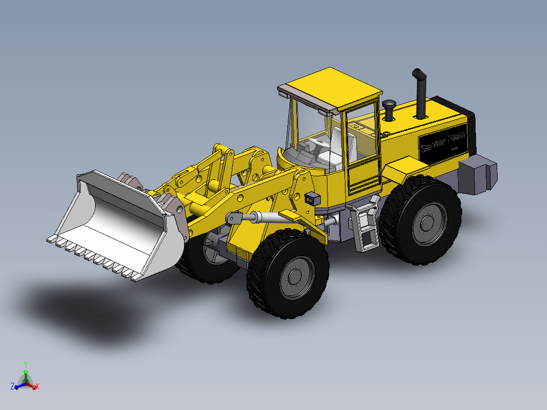 仿JCB铲车