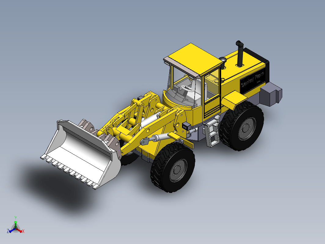 仿JCB铲车