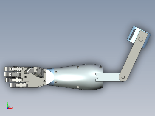 arm prosthesis机械手臂假肢结构缩略图
