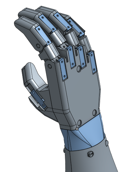 arm prosthesis机械手臂假肢结构缩略图