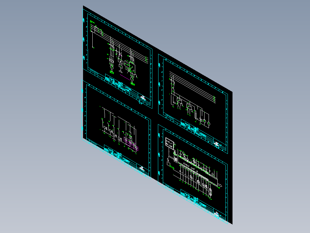 混合机PLC(4张图拆分)