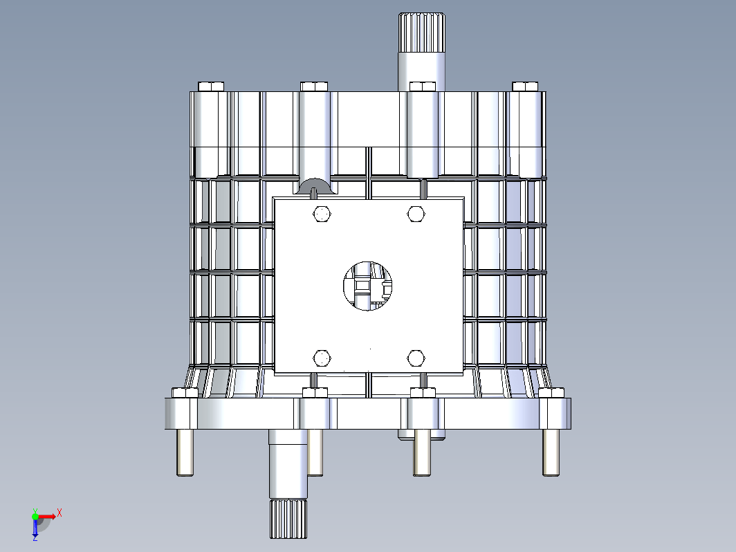 4 speed gearbox四速齿轮箱