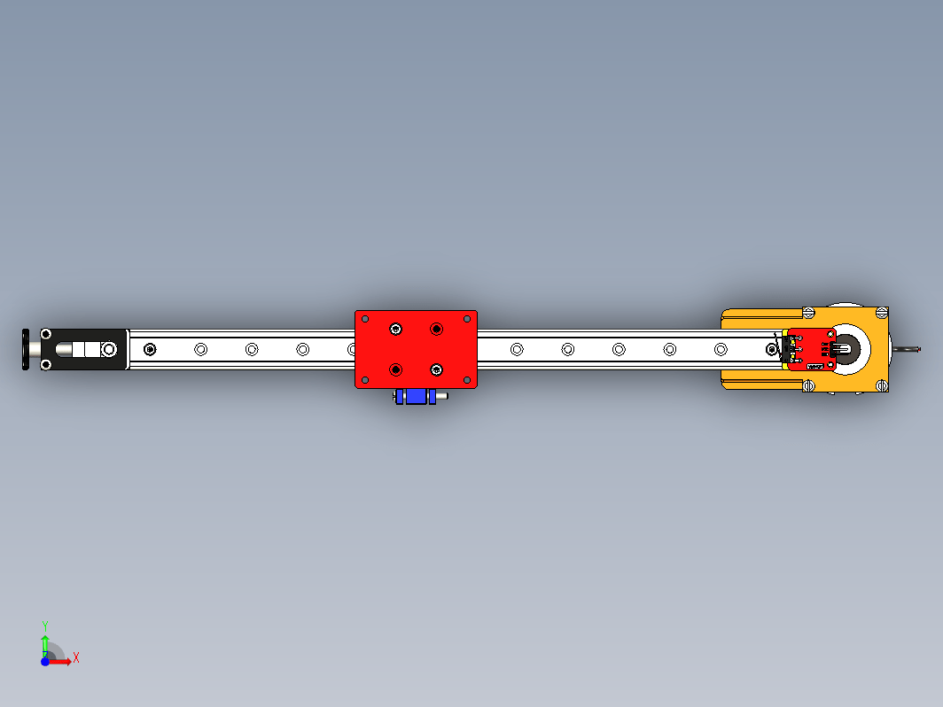 线性导轨结构 linear guide