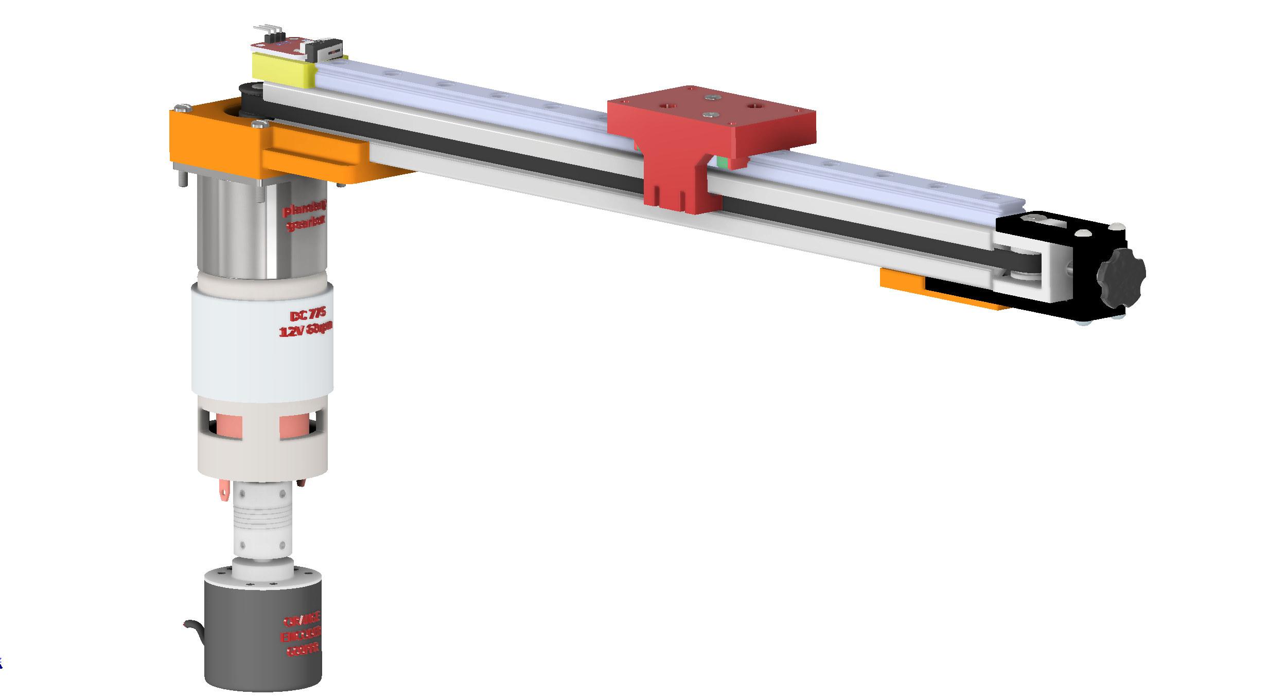 线性导轨结构 linear guide