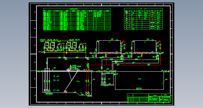 T1586-火电厂煤水处理系统工艺流程图