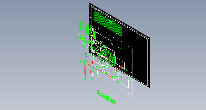 T1586-火电厂煤水处理系统工艺流程图