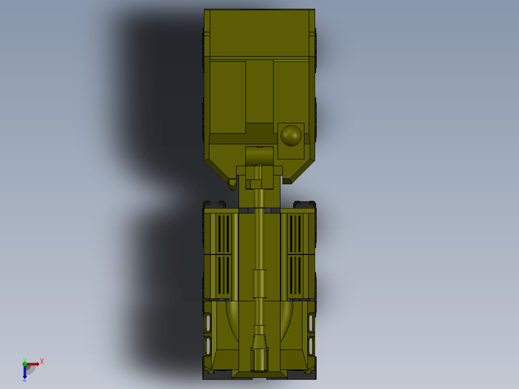 SAU 2-Topola火炮车玩具模型