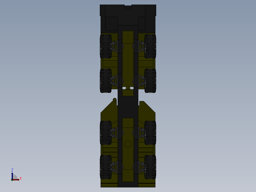 SAU 2-Topola火炮车玩具模型